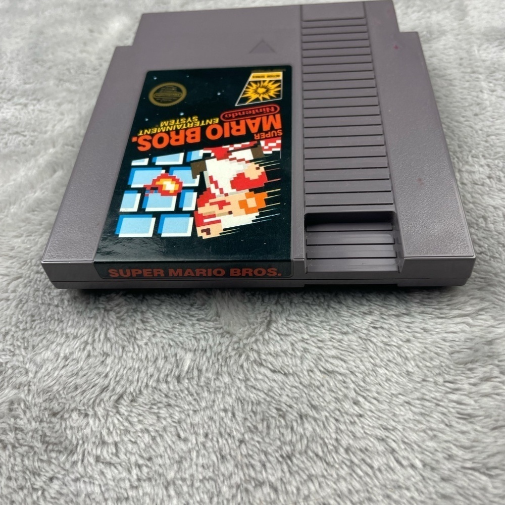 Super Mario Bros Nintendo NES Authentic Original Tested Retro Vintage Game CIB - Picture 7 of 12